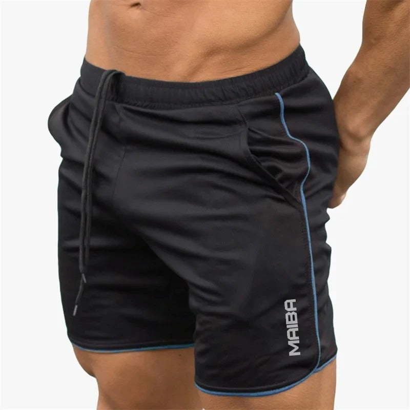 Slim fit elasticated fabric swim trunks - Kaiden