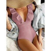 Lined soft swimming costume - Genevieve