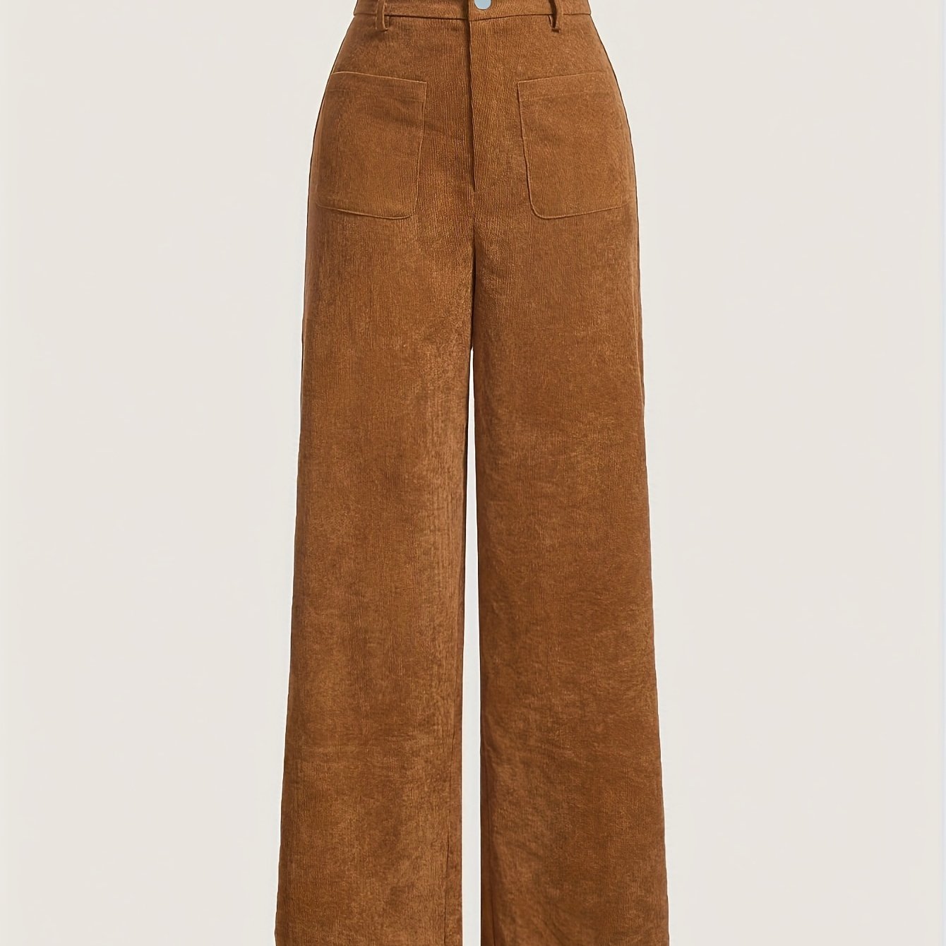 Straight leg trousers in corduroy - Kiara