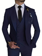 Men's formal slim 3-piece suit - Stetson