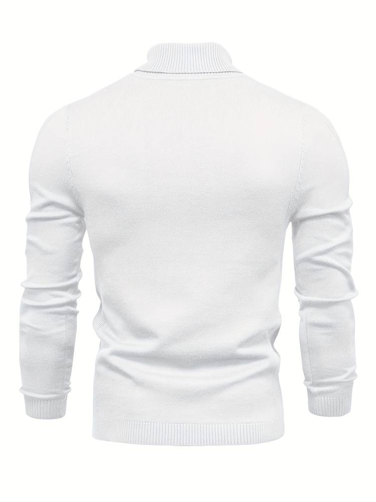 Elegant winter turtleneck pullover - Kyler