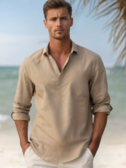 Elegant Leinen shirt for men - Liam