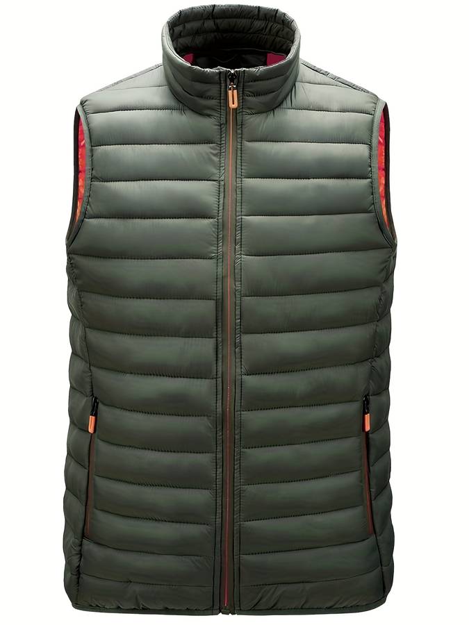 High-collar men's bodywarmer - Rafael