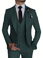 Men's formal slim 3-piece suit - Stetson