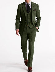 Men's Vintage Retro 3-piece Suit - Waylon