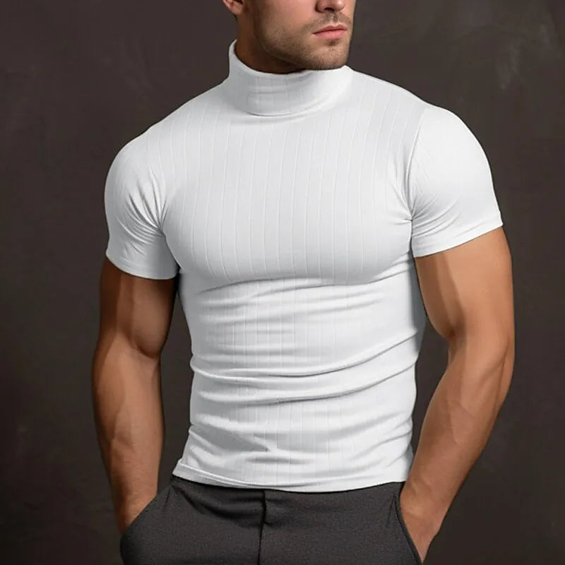 Men's turtleneck T-shirt - John