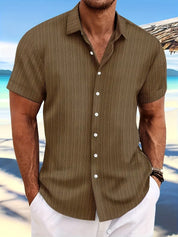 Men's short sleeve summer shirt - Parker