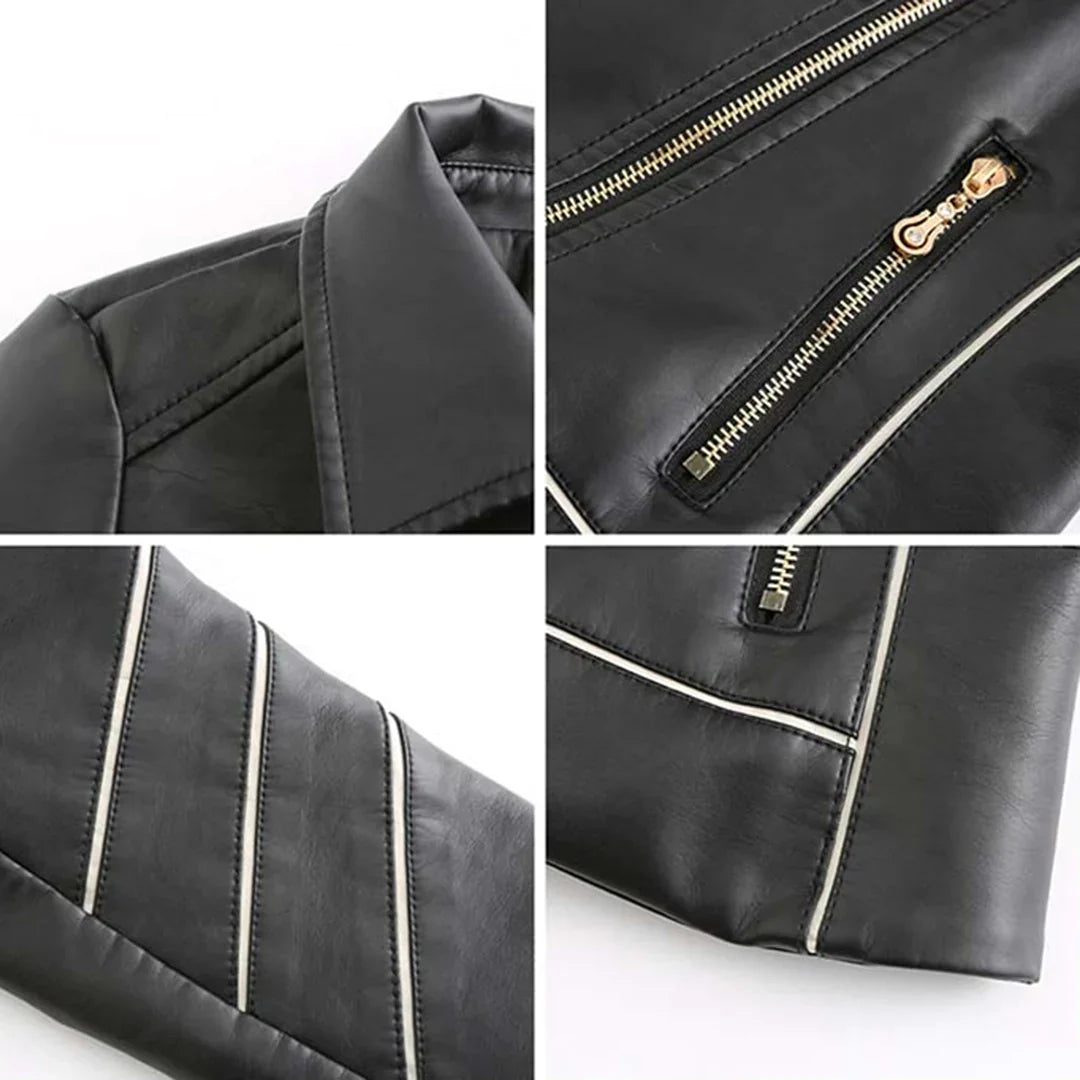 Stylish leather jacket - Emory