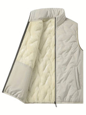 Elegant patterned bodywarmer - Finn