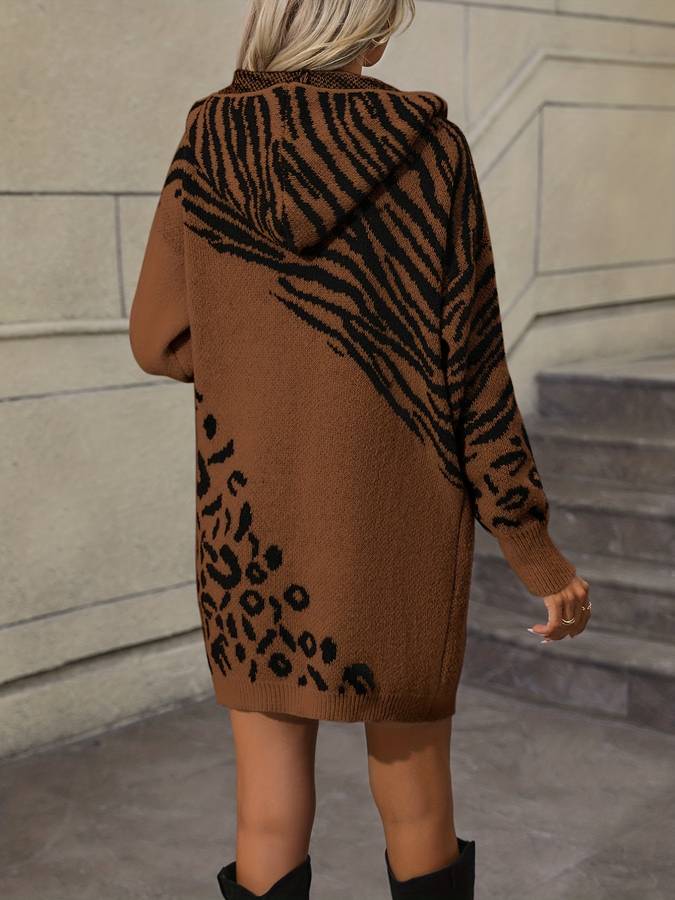 Stylish leopard-print coat - Mira