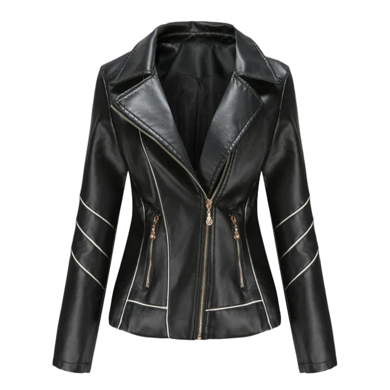 Stylish leather jacket - Emory