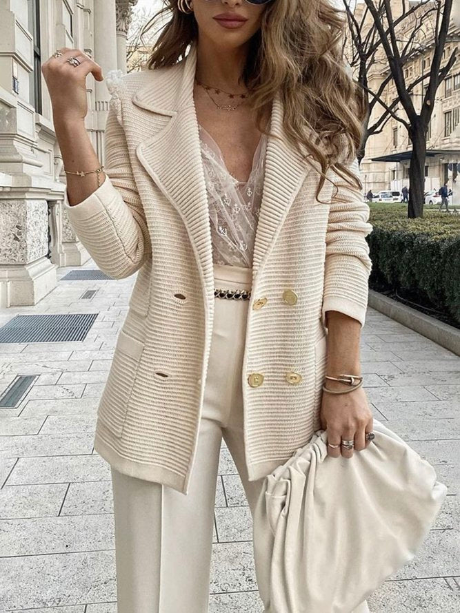 Stylish women's blazer cardigan - Anna