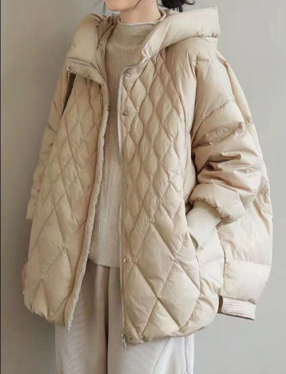 Lovely casual duck down jacket - Laila