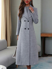 Women's elegant wool coat - Helen