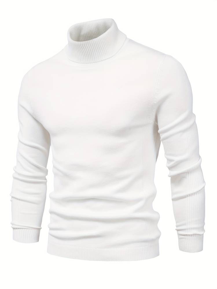 Elegant winter turtleneck pullover - Kyler