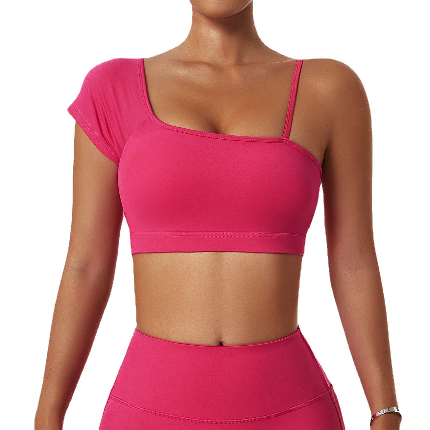 Women's off-shoulder sports bra - Peyton