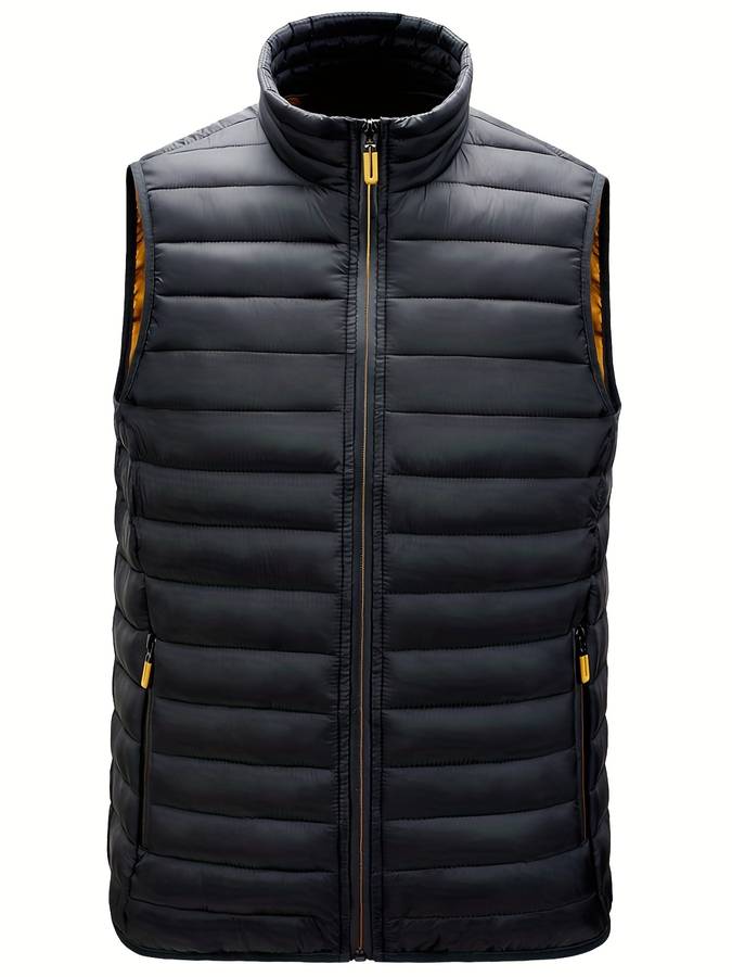 High-collar men's bodywarmer - Rafael