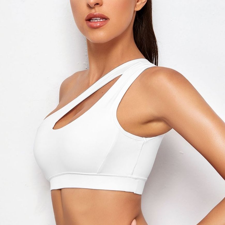 Ladies one shoulder push up bra - Valerie