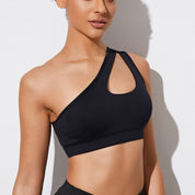 Ladies one shoulder push up bra - Valerie