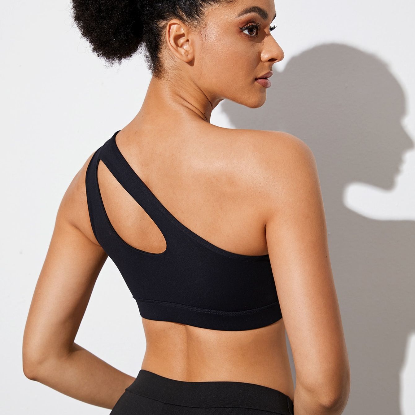 Ladies one shoulder push up bra - Valerie