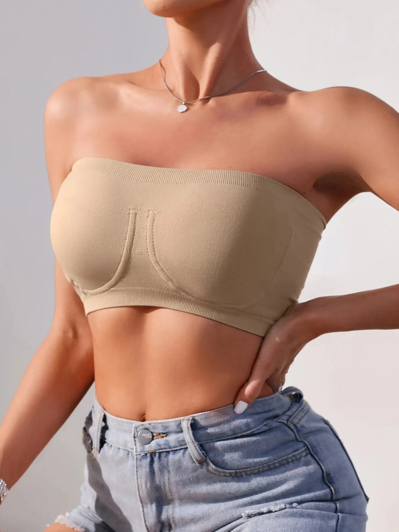 Elegant strapless bra - Sloane