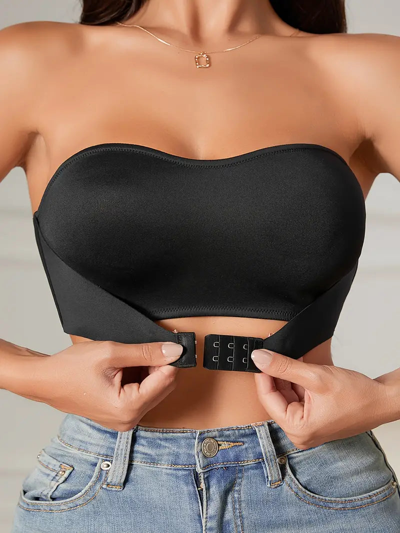 Women's front buckle strapless bra - Georgia