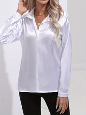 Elegant satin shirt - Palmer