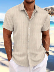 Men's short sleeve summer shirt - Parker