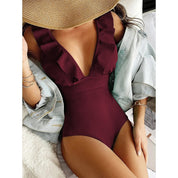 Lined soft swimming costume - Genevieve