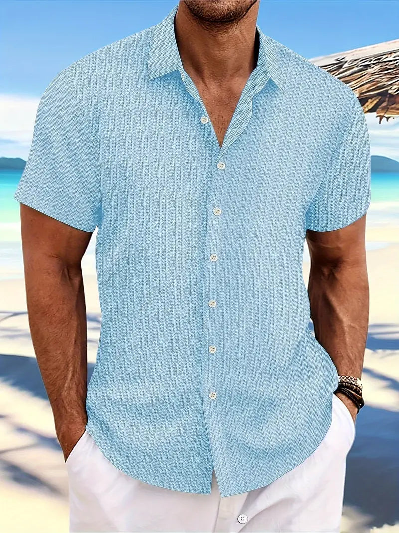 Men's short sleeve summer shirt - Parker