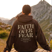 Faith Over Fear Psalms 118:6 hoodie - Bella