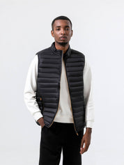 High-collar men's bodywarmer - Rafael