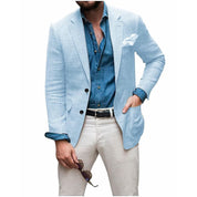 Men's stylish linen blazer - Lorenzo