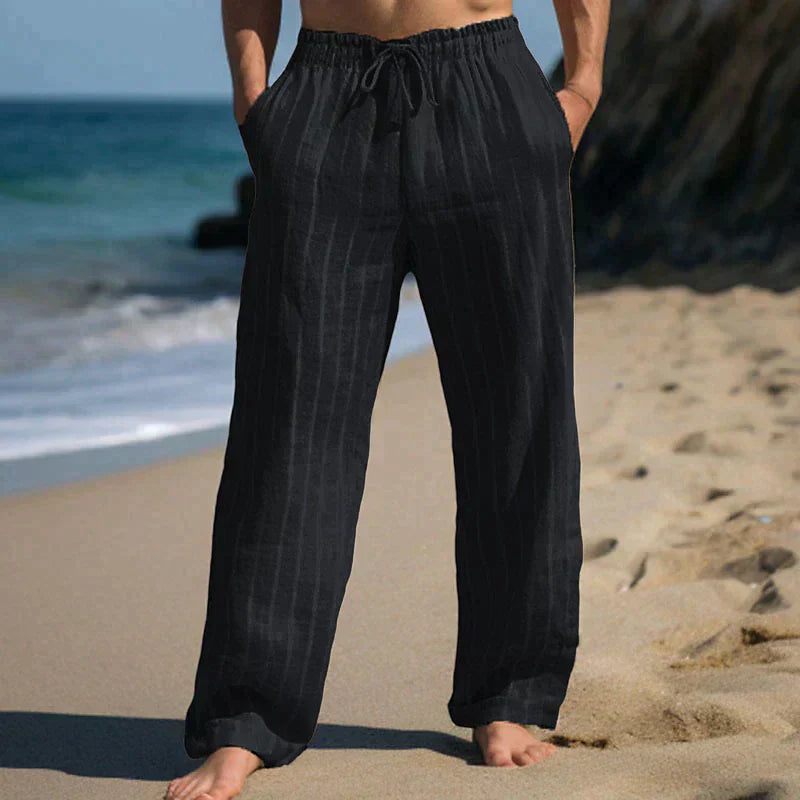 Loose linen trousers for men - Jose