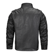 Elegant leather jacket - Crew