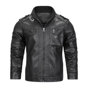 Elegant leather jacket - Crew