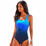 Quick-dry sports swimming costume - Rose