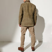 Men's autumn vintage jacket - Brayden