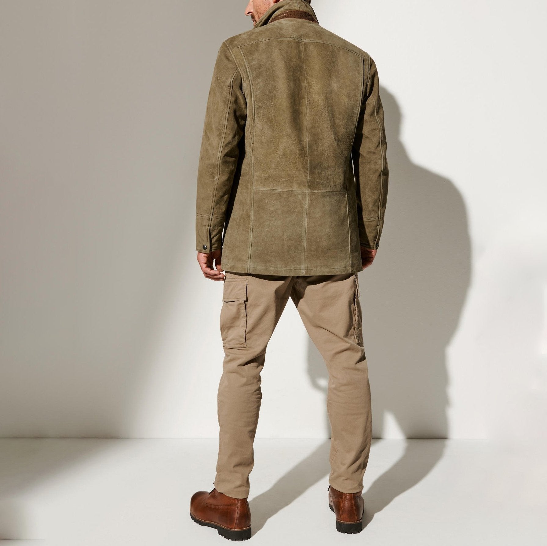 Men's autumn vintage jacket - Brayden