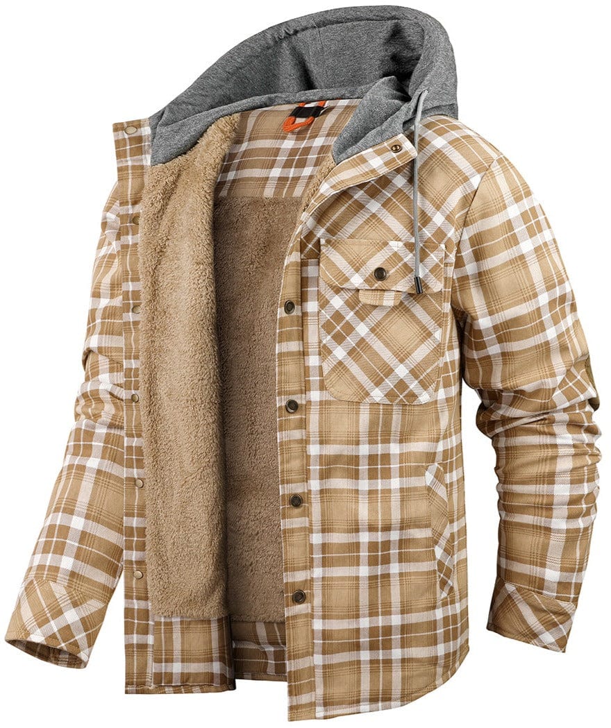 Elegant and warm men's jacket - Ace