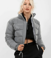 Stylish short puffer jacket - Gabriela