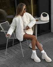 Stylish white jacket - Melissa