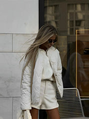 Stylish white jacket - Melissa