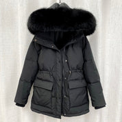 Stylish winter parka jacket - Emely