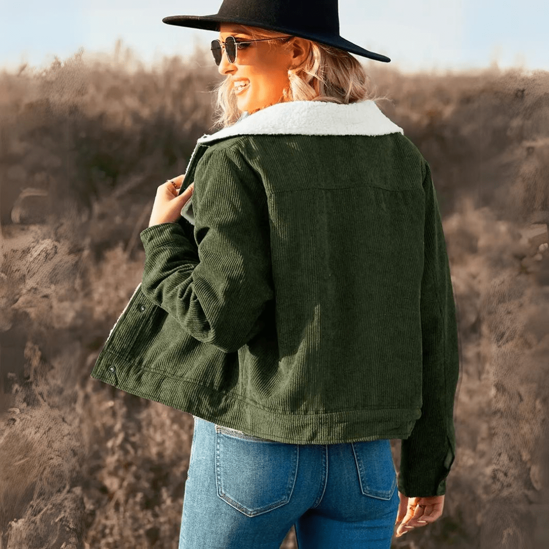 Short corduroy jacket - Alani