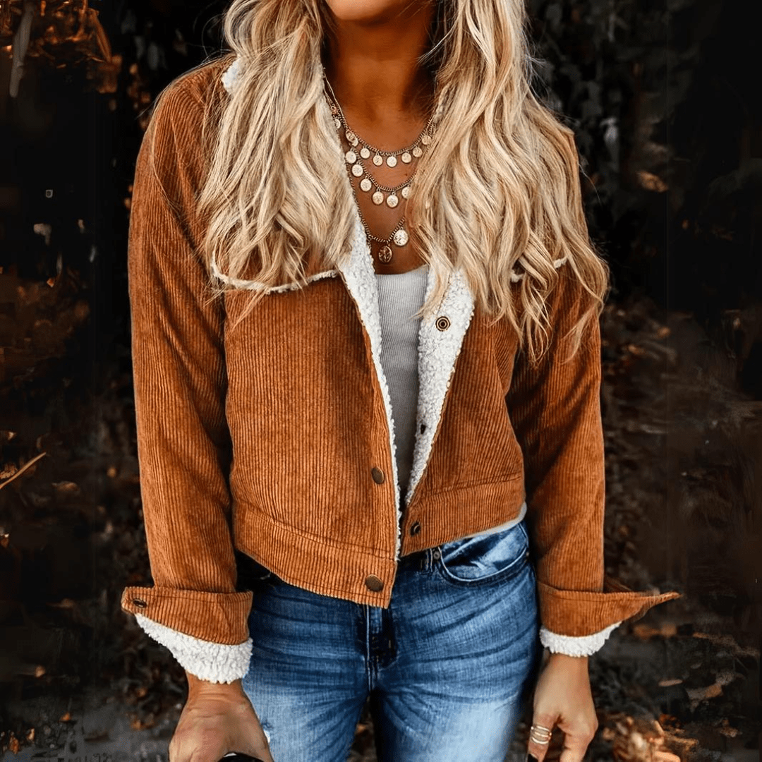 Short corduroy jacket - Alani