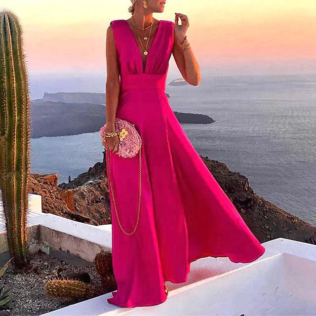 Elegant maxi dress for women - Clara