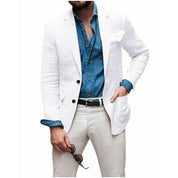 Men's stylish linen blazer - Lorenzo