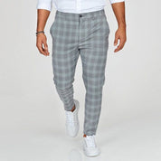 Men's checked slim fit trousers - Levi