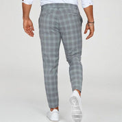 Men's checked slim fit trousers - Levi